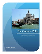 The Cantaro Waltz Orchestra sheet music cover